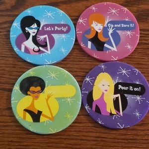 Coasters 4 piece